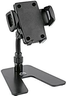 K&M König & Meyer » DESKTOP SMARTPHONE STAND« Staffa-Universale Colore: Nero