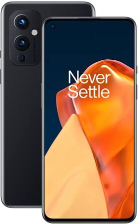 OnePlus 9 5G Smartphone con Fotocamera Hasselblad, 8GB RAM + 128GB, Nero (Astral Black) [EU version]