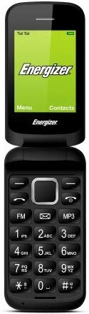 Energizer ENERGY E20 Cellulare sbloccato 2G Tastiera EU Spine EU/US/UK/IN (Display : 2, 40" 32 Mo Doppia SIM) Nero