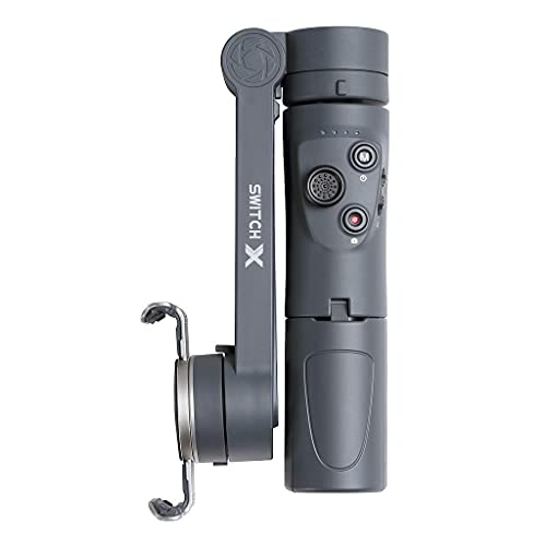 Sirui DK-SD DUKEN Switch X 3 in 1 Smartphone Gimbal, treppiedi, bastone per selfie – grigio scuro