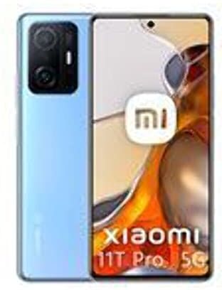 Xiaomi 11T Pro 5G Smartphone (8 + 128GB, 6.67 "120Hz AMOLED display and Dolby Vision, 108MP in professional quality, Qualcomm Snapdragon 888, 120W Hyper Charge) Blu