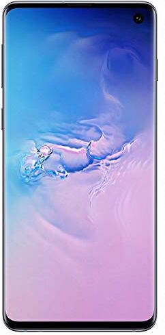 Samsung Galaxy S10 Smartphone, 128 GB, Display 6.1", Dual SIM, Blu (Prism Blue)