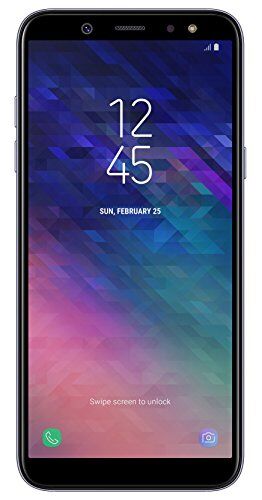 Samsung Galaxy A6 (2018) Smartphone, 32 GB Espandibili, Dual SIM, Lavender (Viola), [Versione Tedesca]