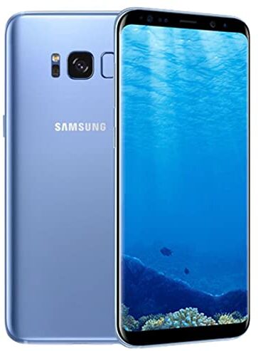 Samsung Galaxy S8 Smartphone, singola SIM, Coral Blue, 64 GB Espandibili [Marchio Vodafone]