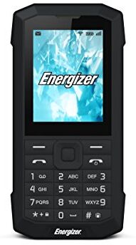 Energizer HARDCASE ENERGY 100 Cellulare sbloccato 2G Tastiera Araba Spine EU/UK (Display : 2, 40”- 32 Mo Doppia SIM) Nero