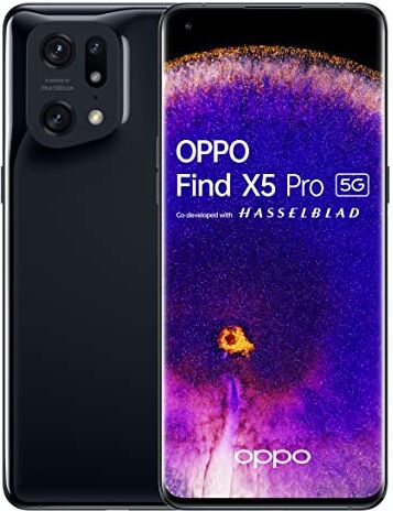 Oppo Find X5 Pro 5G Smartphone 256GB, 12GB RAM, Dual Sim, Black