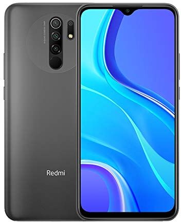 Xiaomi Redmi 9 Smartphone, 3 GB + 32 GB, Helio G80 13MP + 8MP Camera, 6.53" Display, 5020mAh Batteria, 2340 x 1080 NFC, Grigio (Carbon Grey)