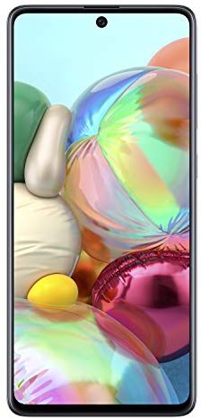 Samsung Galaxy A71 Smartphone 17 cm (6.7"), 1080 x 2400 Pixel, 2.2 GHz, 128 GB, 64 MP, Argento