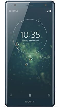 Sony Xperia XZ2 Smartphone, Display 5.7", 64 GB, Mono Sim, Verde Intenso [Italia]