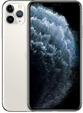 Apple iPhone 11 Pro Max, 64GB, Argento (Ricondizionato)