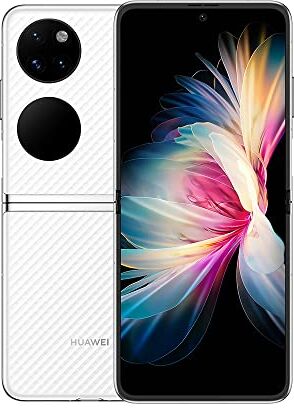 Huawei P50 Pocket, per tutti gli operatori telefonici Smartphone 256GB, 8GB RAM, Dual Sim, White