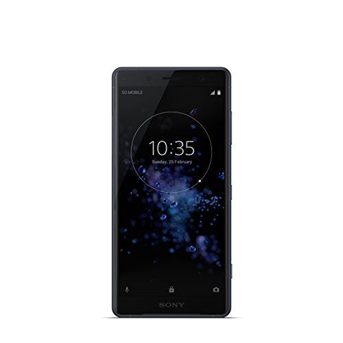 Sony Xperia XZ2 Compact Smartphone, Display 5.0", 64 GB, Mono Sim, Camera da 19 MP con registrazione di video in 4K HDR, Nero [Italia]