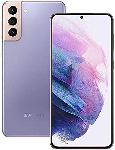 Samsung Smartphone Galaxy S21+ 5G, Display 6.7" Dynamic AMOLED 2X, 3 fotocamere posteriori, 256 GB, RAM 8GB, Batteria 4800mAh, Dual SIM + eSIM, (2021) [Versione Italiana], Viola (Phantom Violet)