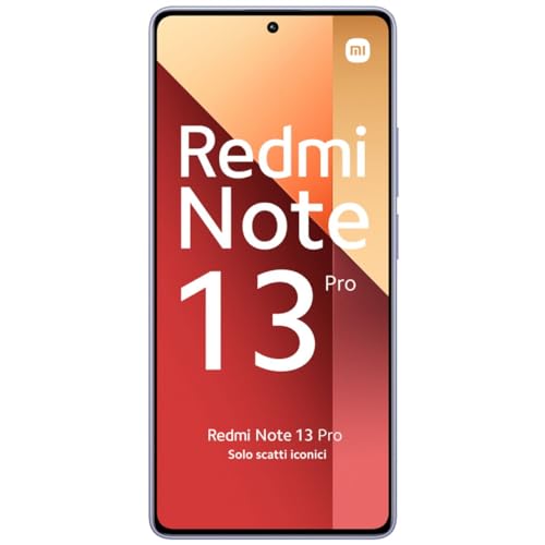 Xiaomi Redmi Note 13 Pro-Smartphone 8GB RAM 256GB ROM, AMOLED Display 6.67",Lavender Purple[Global Version]