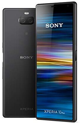 Sony Xperia 10 Plus Smartphone con display 21:9, 6.5'' full HD+ Dual Camera 12MP e 8MP, processore HD Qualcomm® Snapdragon™ 636, Batteria da 3000mAh Nero