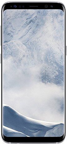 Samsung Galaxy S8 Plus 64GB 6.2in 12MP Smartphone senza SIM, in argento artico (cornice)(Ricondizionato)