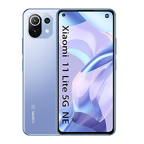 Xiaomi 11 Lite 5G NE 8GB+128GB Bubblegum Blue ohne Simlock, ohne Branding