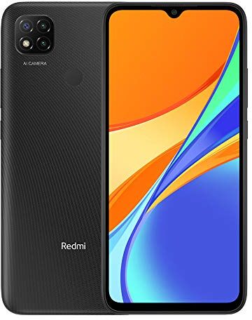 Xiaomi Redmi 9C Teléfono 2GB RAM + 32GB ROM, 6.53” Display Sbavature, Octa-Core Processore, 5MP Anteriore & 13 MP Triple Telecamere Globale Version (Grigio)