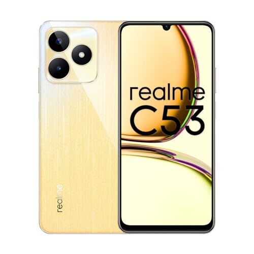 Realme Smartphone C53, color oro, 6GB RAM 128GB