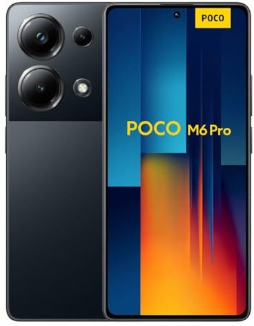 Xiaomi Smartphone  Poco M6 Pro 6,67" Double SIM 512 Go Noir