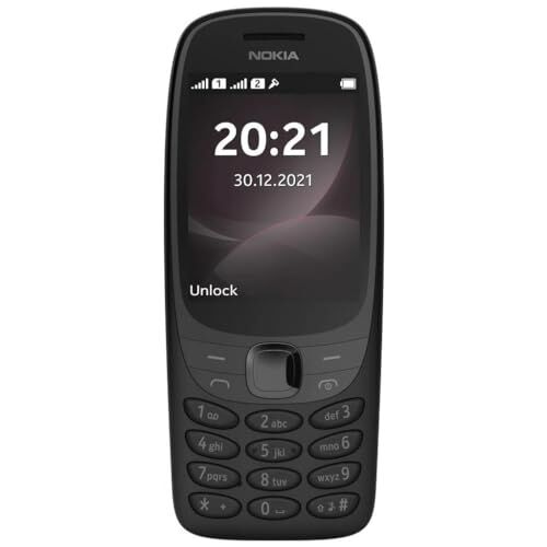 Nokia 6310 Dual SIM TA-1400 EU_NOR Juodas