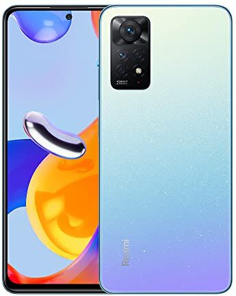 Xiaomi Redmi Note 11 Pro Smartphone 128GB, 6GB RAM, Dual Sim, Star Blue