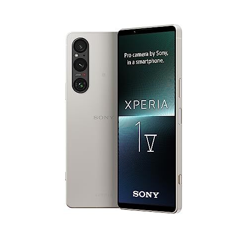 Sony Xperia 1 V Platinsilber ohne Simlock, ohne Branding