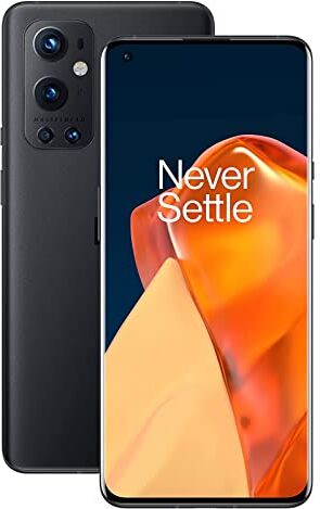 OnePlus 9 Pro 5G Smartphone con Fotocamera Hasselblad, 8GB RAM + 128GB, Nero (Stellar Black) [EU version]