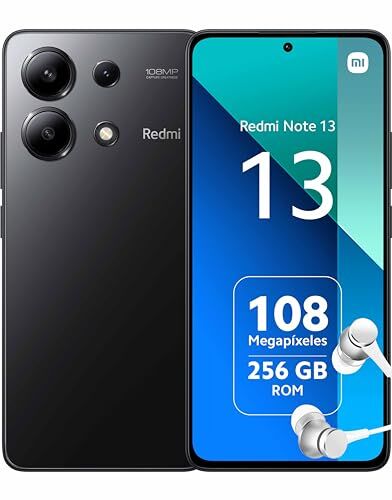 Xiaomi Redmi Note 13 8+256GB Snapdragon 685, Tripla Fotocamera da 108MP, Full HD+ 6,67", Nero (IT Versione)
