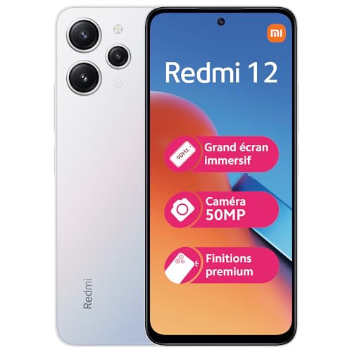 Xiaomi Redmi 12 4GB/128GB Silver (MZB0ESBEU)