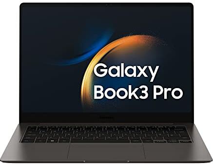 Samsung Galaxy Book3 Pro Laptop, 14" Dynamic AMOLED 2X, Intel EVO, Intel Core i5-1340P 13th gen, 16GB RAM, 512GB SSD, Windows 11 Home, Graphite