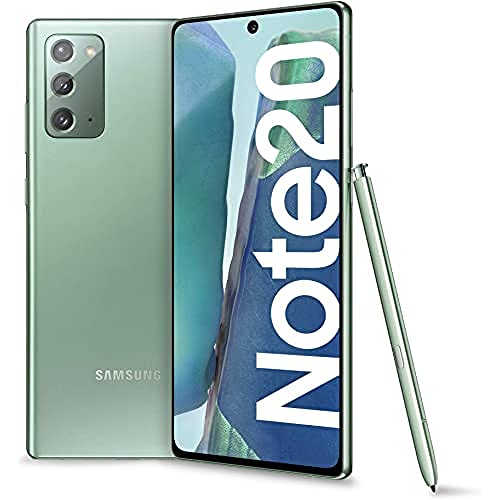 Samsung Galaxy Note20 Smartphone 256Gb Dual Sim + Esim Mystic Green [Versione Italiana] (Ricondizionato)