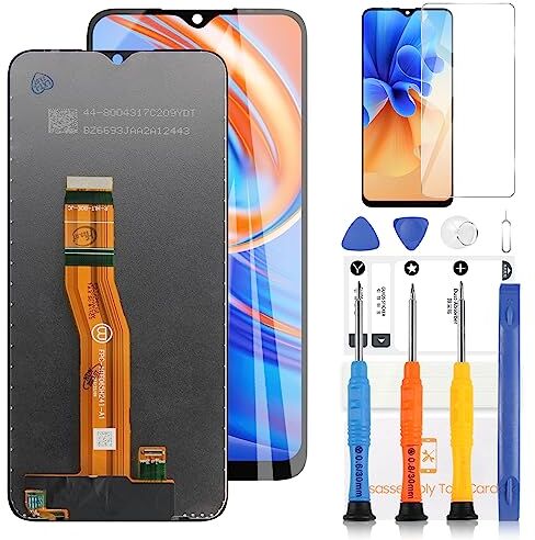 LADYSON LCD Schermo per Huawei Honor X6 / X8 5G Sostituzione Schermo per 6.5" Honor X6 4G VNE-LX1 VNE-LX2 LCD Display Touch Screen Digitalizzatore Kit di Sostituzione con Strumento(Nero)