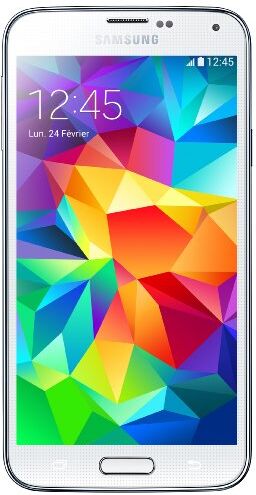 Samsung G900F Galaxy S5 Smartphone, 16 GB, Bianco [Europa]