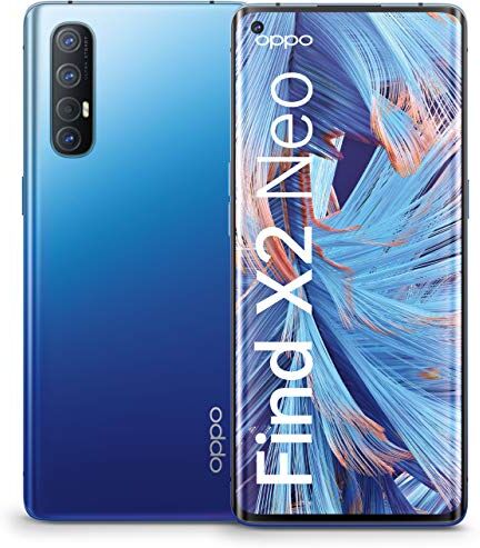 Oppo Find X2 Neo Smartphone 256GB, 12GB RAM, Single Sim, Starry Blue