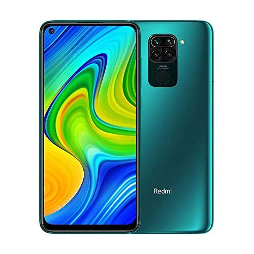 Xiaomi Redmi Note 9 Smartphone 3GB 64GB 48MP Quad Kamera Hotshot 6.53” FHD+ DotDisplay 5020 mAh 3.5mm Headphone Jack NFC Forest Grün