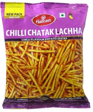 Haldiram's Indianstore24 Haldiram Chilli Chatak Lachha 200g