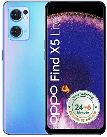 Oppo Find X5 Lite Smartphone 256GB, 8GB RAM, Dual Sim, Blue