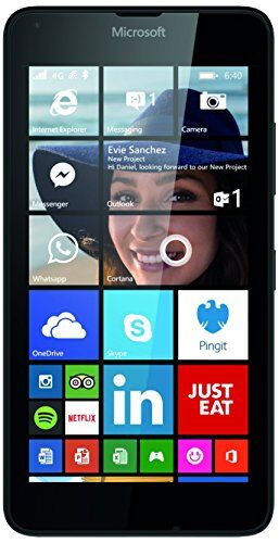 Microsoft Lumia 640 Smartphone sbloccato da 14,47 cm ca., fotocamera 8 MPX 8 GB di ROM.