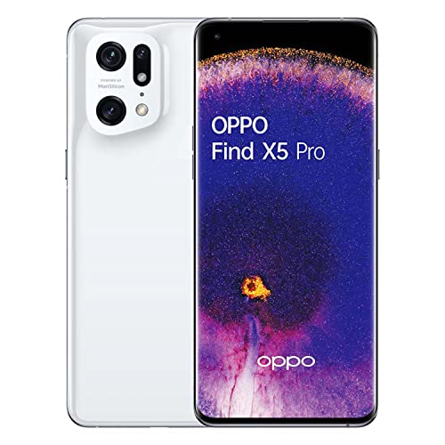 Oppo Find X5 Pro 5G Smartphone 256GB, 12GB RAM, Dual Sim, White