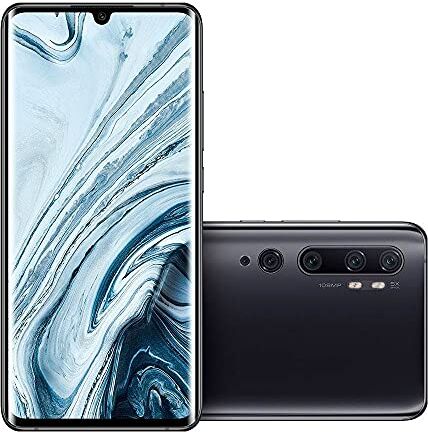 Xiaomi Mi Note 10 Smartphone, 6 GB RAM + 128 GB ROM, Schermo 3D Curved Amoled 6.47", Penta Camera 108 MP, 5260 mAh, Midnight Black