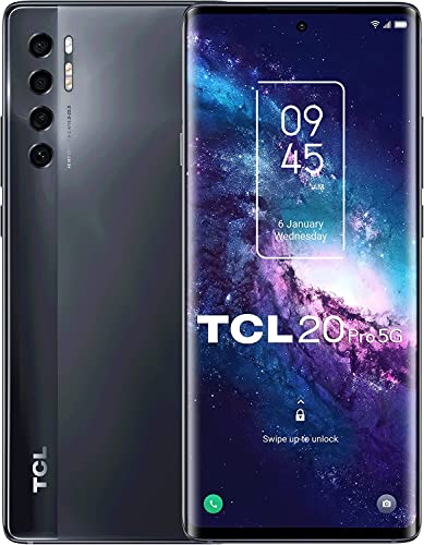 TCL 20 Pro 5G Smartphone 256GB, 6GB RAM, Dual Sim, Moondust Gray