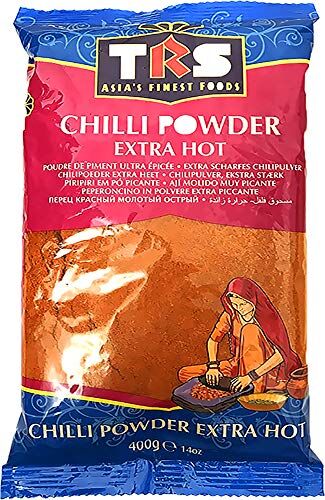 Indianstore24 TRS Chillipulver Chili Powder 400 G