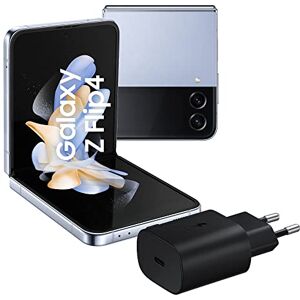 Samsung Galaxy Z Flip4 Smartphone 5G, Sbloccato, Sim Free Android, Pieghevole 256GB, Blu (Light Blue), 2022 Samsung Galaxy Z Flip4 Smartphone 5G, Sbloccato, Sim Free Android, Pieghevole 256GB, Blu (Light Blue), 2022
