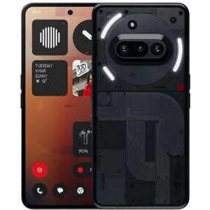 Nothing Phone (3a) 256 GB smartphone con fotocamera anteriora da 32 MP, Ultra zoom 30x, ricarica rapida a 50W e 6.77" Display AMOLED flessibile FHD+ Nero Nothing Phone (3a) 256 GB smartphone con fotocamera anteriora da 32 MP, Ultra zoom 30x, ricarica rapida a 50W e 6.77" Display AMOLED flessibile FHD+ Nero