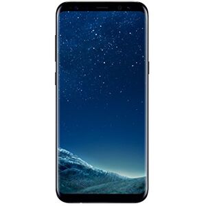 Samsung Galaxy S8+ SM-G955F Single SIM 4G 64GB Black smartphones (15.8 cm (6.2"), 64 GB, 12 MP, Android, 7, Black) [Versione Spagna]