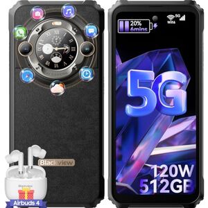 Blackview BL9000 Telefono Cellulare Infrangibile 5G Doppio Schermo 24GB+512GB, Dimensity 8020/GPU 9-Core, 6.78"FHD+/120Hz, 50MP+50MP, 8800mAh/120W, Android13 Smartphone Gaming, WIFI 6/GPS Blackview BL9000 Telefono Cellulare Infrangibile 5G Doppio Schermo 24GB+512GB, Dimensity 8020/GPU 9-Core, 6.78"FHD+/120Hz, 50MP+50MP, 8800mAh/120W, Android13 Smartphone Gaming, WIFI 6/GPS