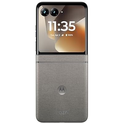 Motorola razr 70 con 3 anni di garanzia (8/256GB, Doppia fotocamera 50MP, Display interno FHD+ 6.9" 120Hz e esterno 3.62", Android 16), PANTONE Hematite Motorola razr 70 con 3 anni di garanzia (8/256GB, Doppia fotocamera 50MP, Display interno FHD+ 6.9" 120Hz e esterno 3.62", Android 16), PANTONE Hematite