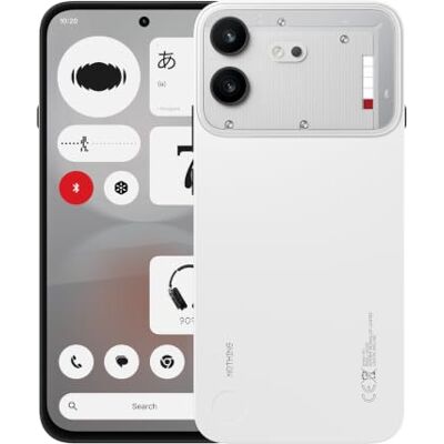 Nothing Phone (4b), Smartphone Android 16 sbloccato, 50 MP OIS Fotocamera, 6,67" AMOLED Display 120 Hz, 5200 mAh Batteria, 33 W Ricarica rapida, 8 GB RAM + 128 GB, Glyph Bar Nothing Phone (4b), Smartphone Android 16 sbloccato, 50 MP OIS Fotocamera, 6,67" AMOLED Display 120 Hz, 5200 mAh Batteria, 33 W Ricarica rapida, 8 GB RAM + 128 GB, Glyph Bar