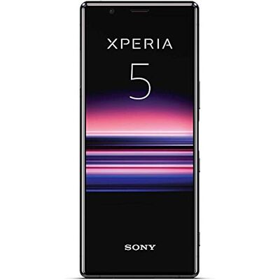 Sony Xperia 5 smartphone, display 21:9 da 6.1" FHD+ HDR OLED, fotocamera con tre obiettivi e con Eye AF, 6GB di RAM, 128GB di memoria, Nero Sony Xperia 5 smartphone, display 21:9 da 6.1" FHD+ HDR OLED, fotocamera con tre obiettivi e con Eye AF, 6GB di RAM, 128GB di memoria, Nero